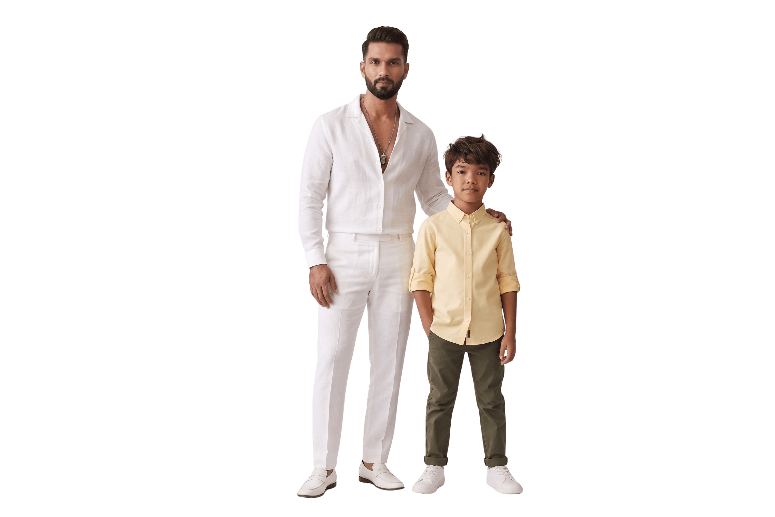 Shalistone kids and mens matching sets